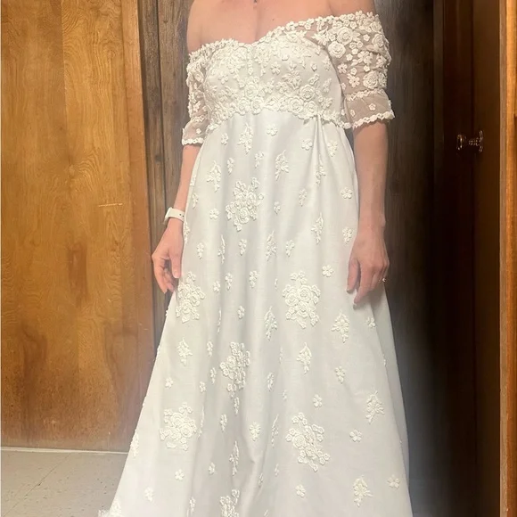 Priscilla of Boston | Dresses | Beautiful 96s Priscilla Of Boston Wedding  Dress | Poshmark